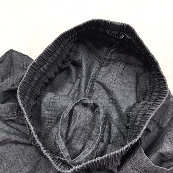 PRANA Mantra Hemp Jogger Women XS (30x26) Charcoal Gray Drawstring Elastic Cuff - Picture 4 of 16